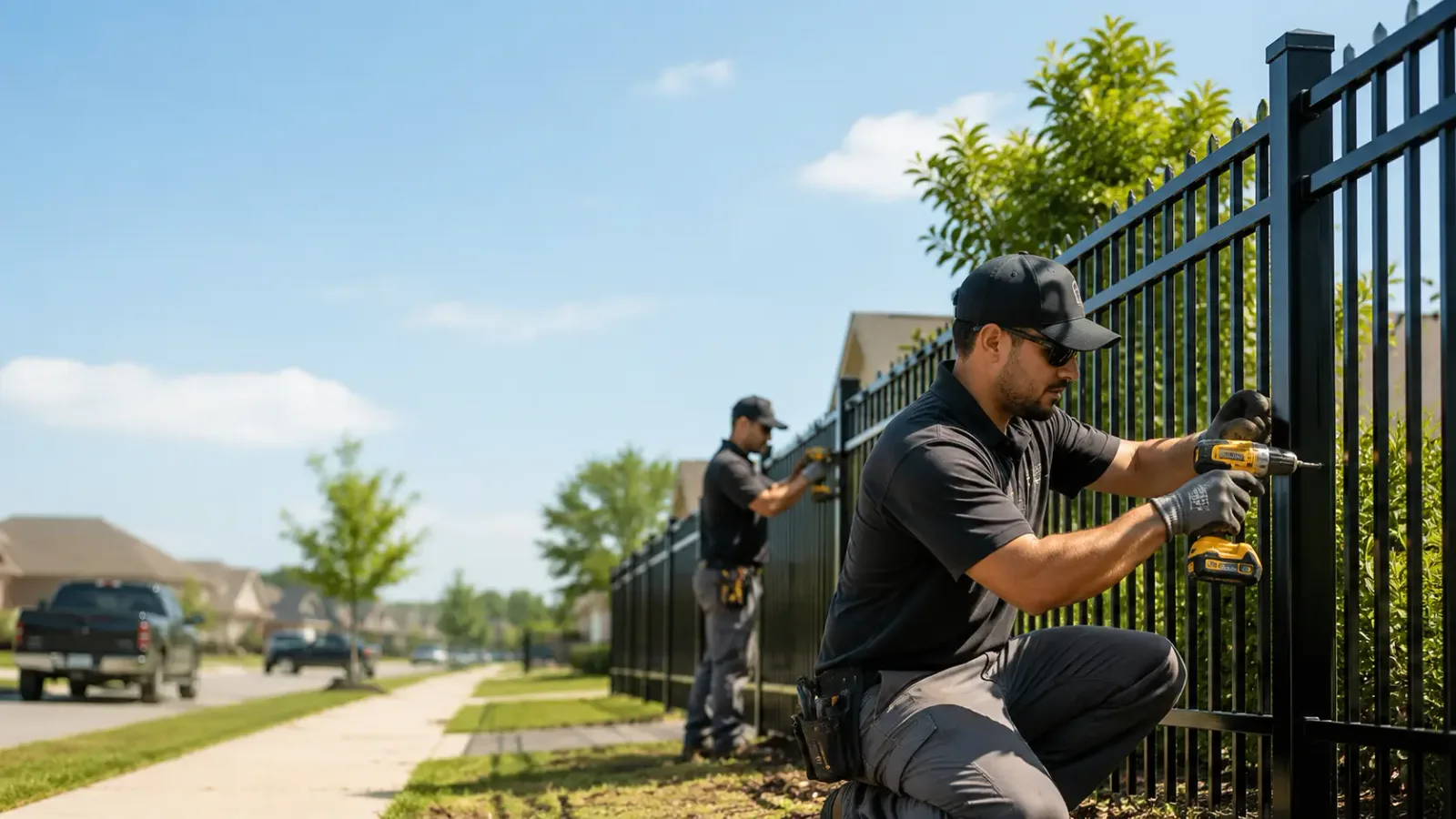 Metal Fence Installation in Medina, WA